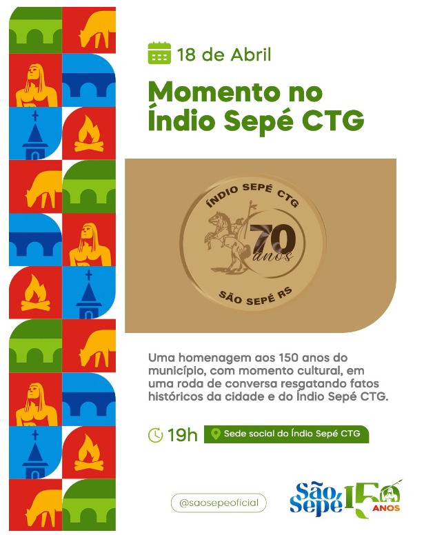 Um encontro para valorizar a história e a cultura de São Sepé!