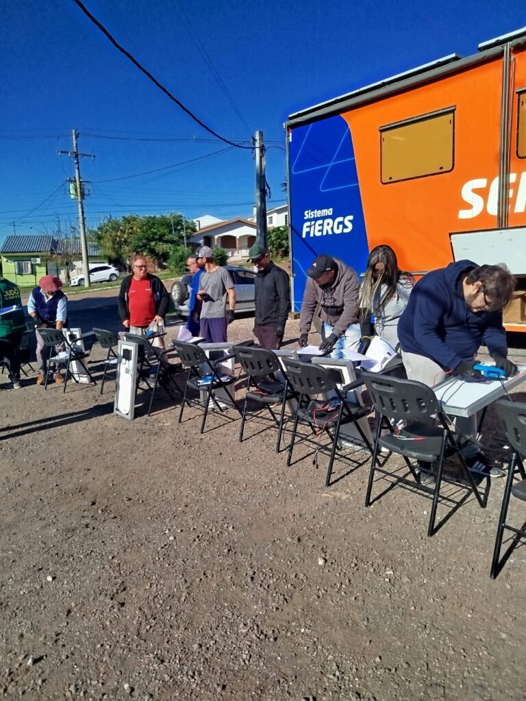 São Sepé encerra curso de Instalações Elétricas e Energia Fotovoltaica pelo programa Carretas do Saber