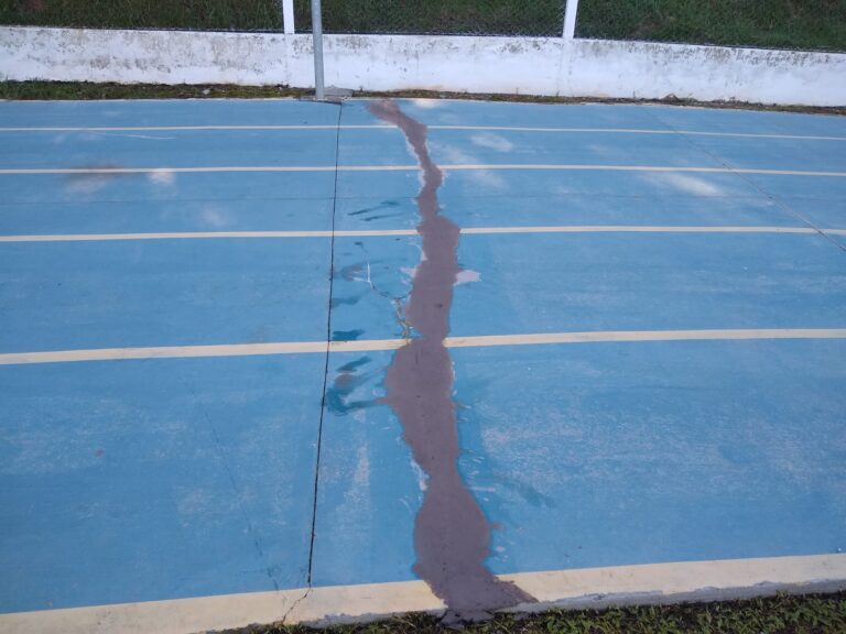 Secretaria de Esportes e Lazer realiza melhorias na pista atlética e caixa de areia do Pamade