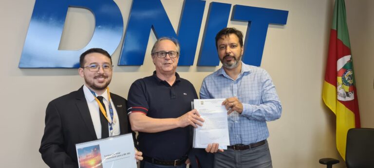 Administração Municipal busca melhorias no anel rodoviário de São Sepé em reunião no DNIT