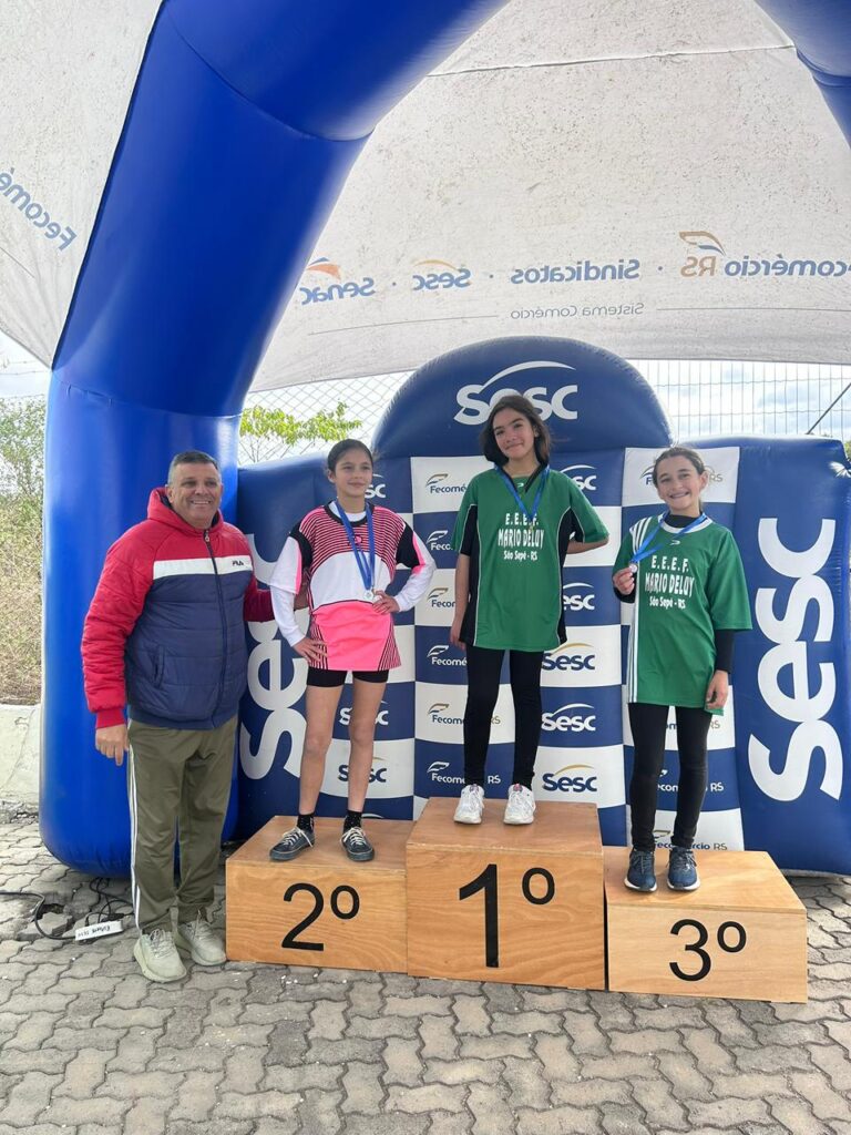 JESS movimenta o Pamade com provas de atletismo infantil em São Sepé
