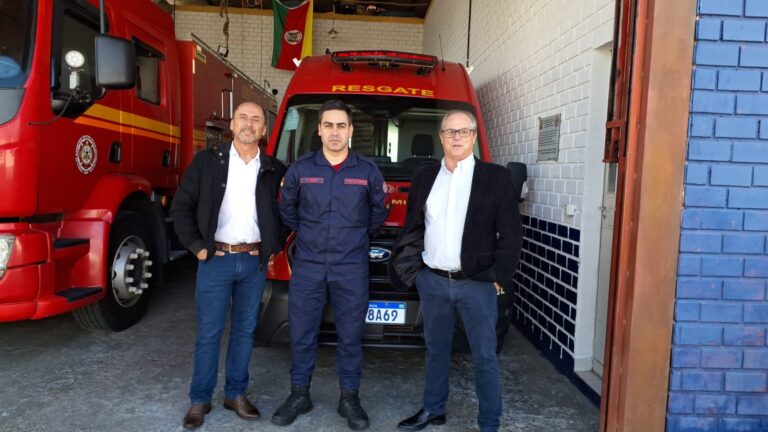 Ambulância do Corpo de Bombeiros Militar volta a operar em São Sepé com apoio da Prefeitura