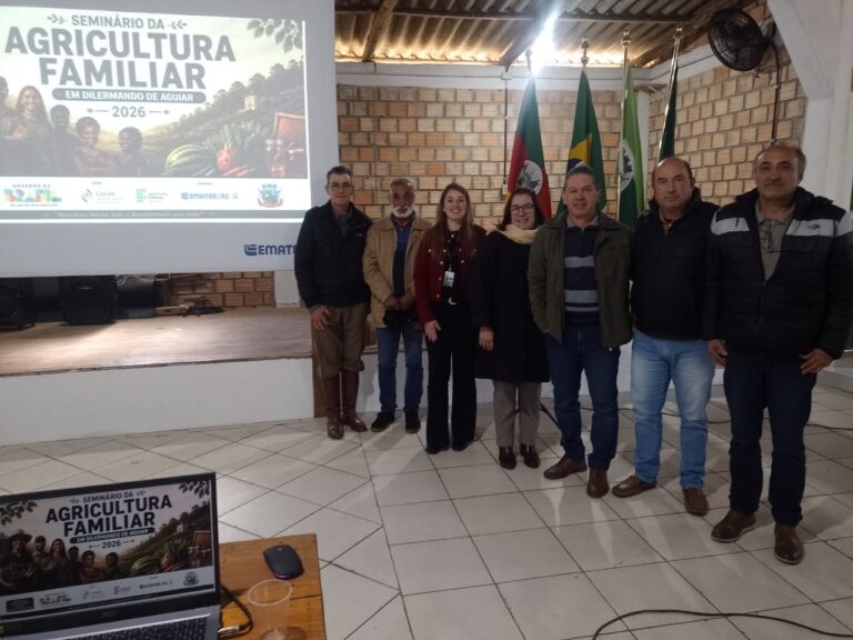 Representantes de São Sepé participam do Seminário da Agricultura Familiar em Dilermando de Aguiar