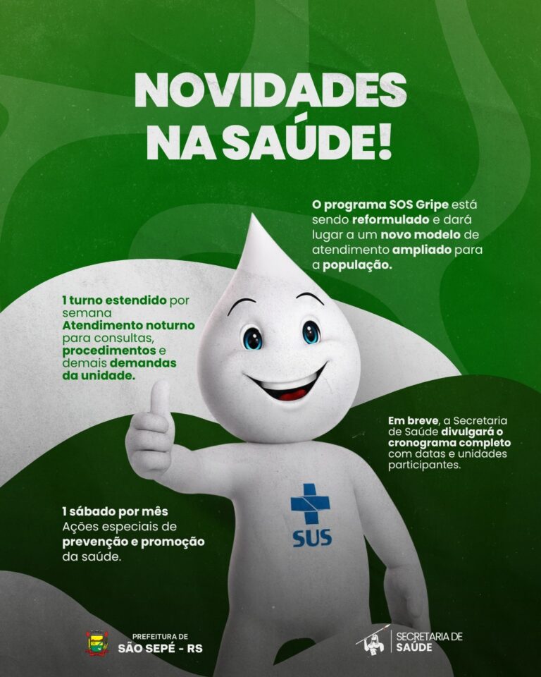 Secretaria de Saúde anuncia novo modelo de atendimento ampliado à população