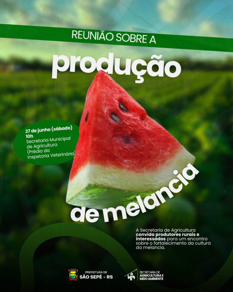 Secretaria de Agricultura promove reunião sobre a produção de melancias