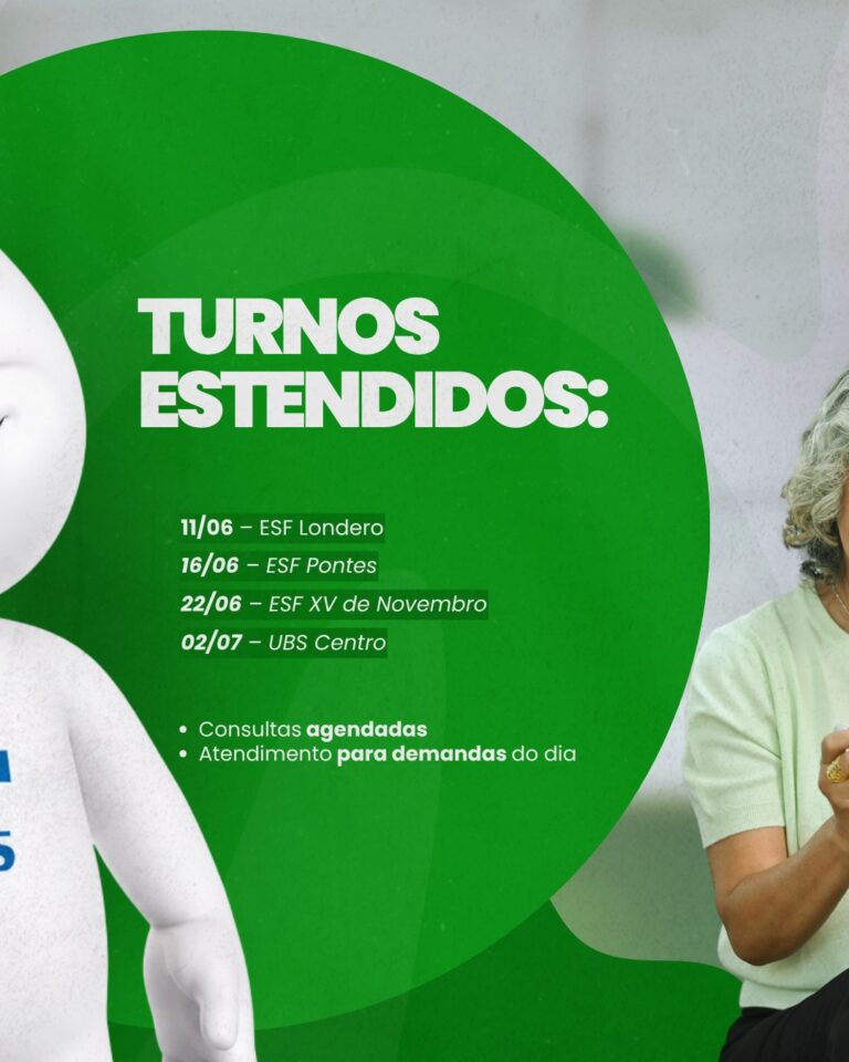 Secretaria de Saúde amplia atendimento com turnos estendidos e promove Dia D de Combate ao Diabetes