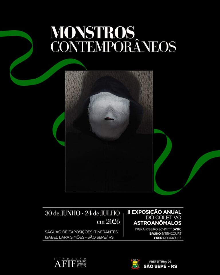 Exposição “Monstros Contemporâneos” será aberta no Saguão de Exposições Itinerantes Isabel Lara Simões