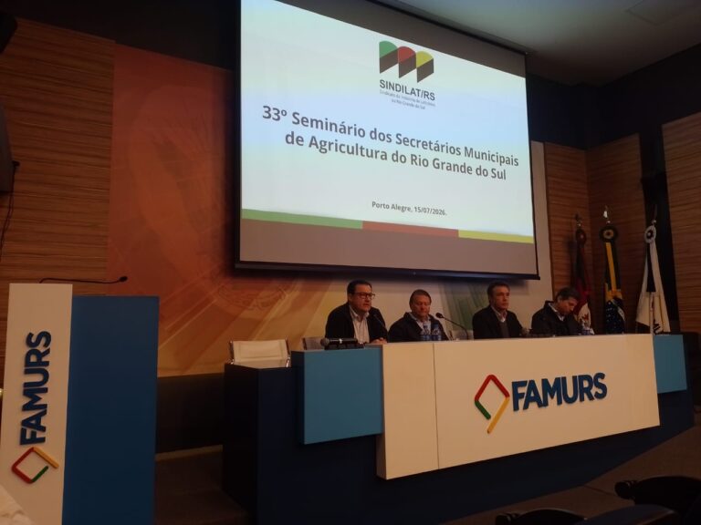 Secretário de Agricultura e Meio Ambiente representa São Sepé em Seminário Estadual de Secretários Municipais