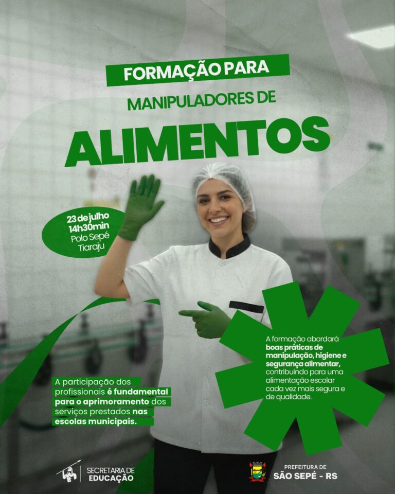 SMED promove formação para manipuladores de alimentos da Rede Municipal