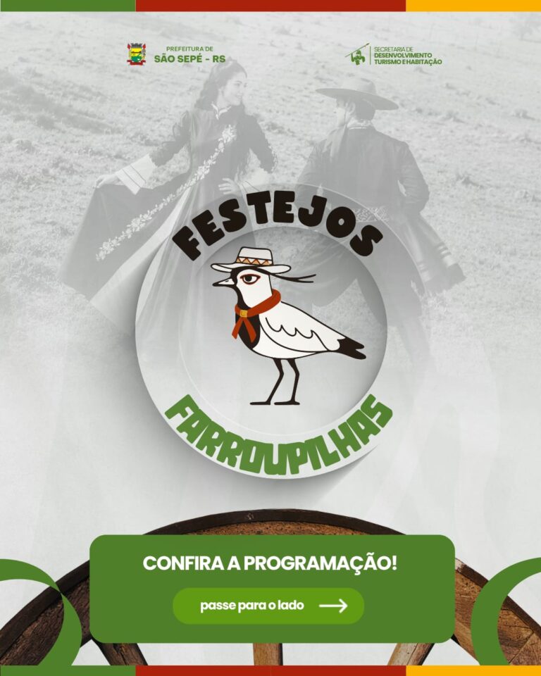 São Sepé divulga programação de shows dos Festejos Farroupilhas 2026