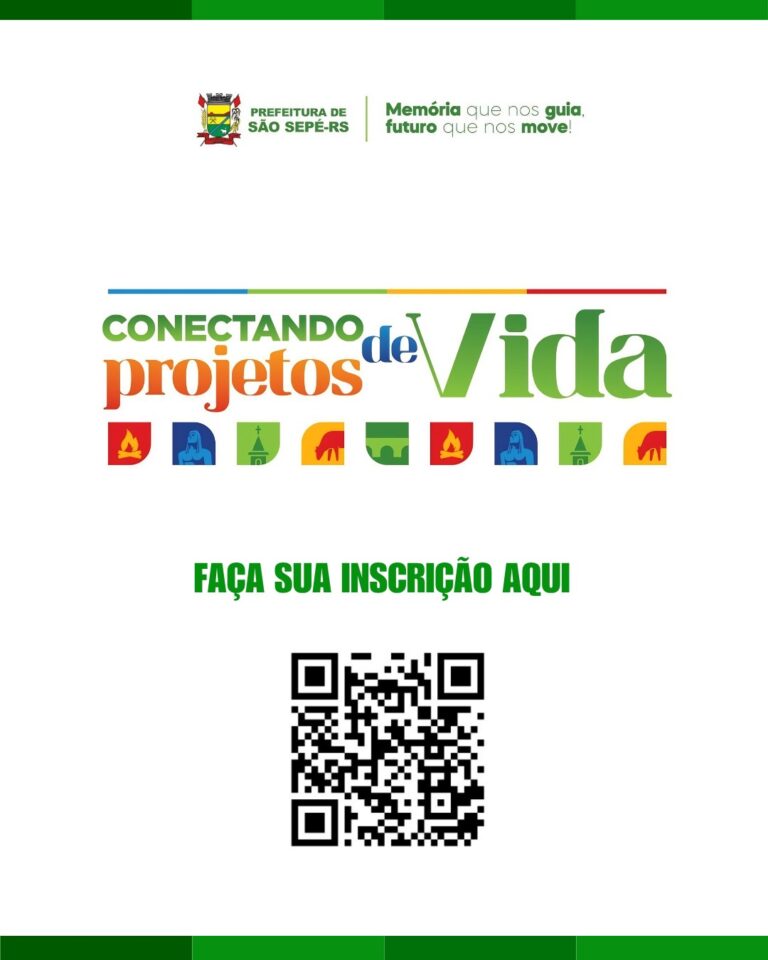 Projeto Intersetorial “Conectando Projetos de Vida” terá abertura na próxima segunda-feira (10); inscrições estão abertas