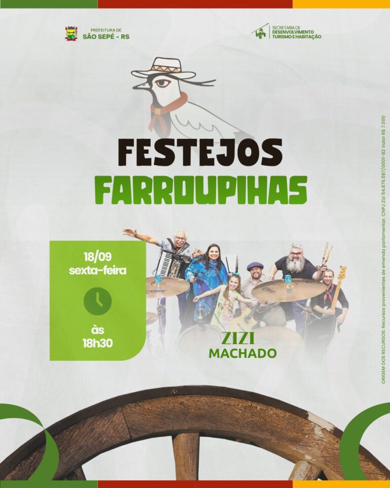 Zizi Machado se apresenta nesta sexta-feira nos Festejos Farroupilhas de São Sepé