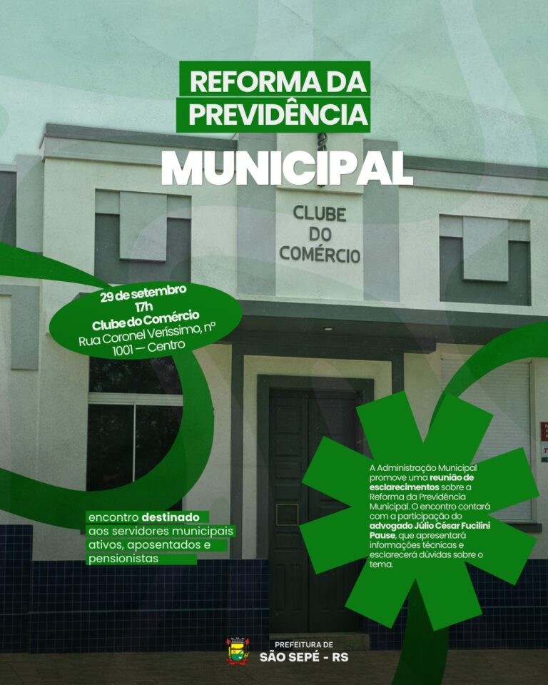 Administração Municipal promove reunião para esclarecer dúvidas sobre a Reforma da Previdência Municipal