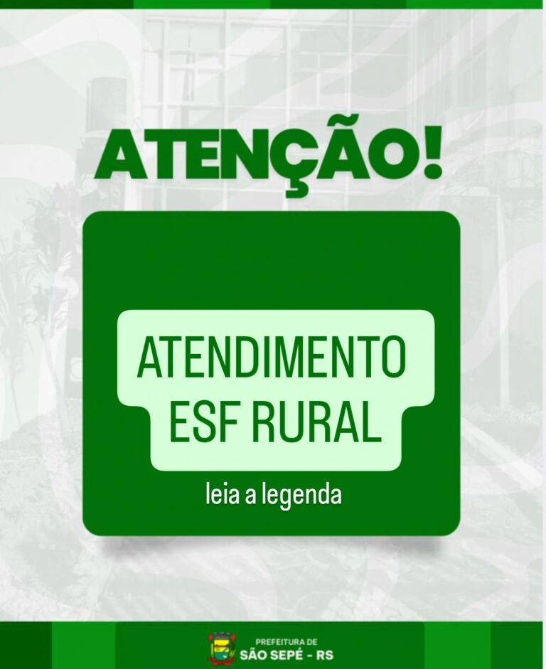 Atendimento da equipe da ESF Rural