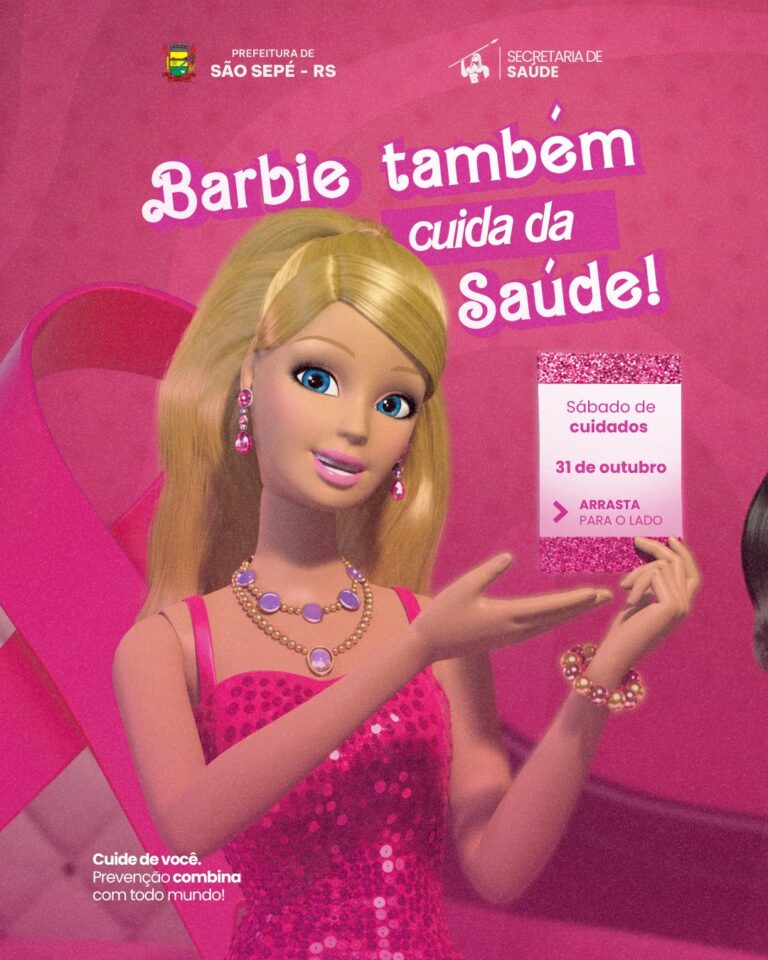 São Sepé terá sábado de atendimento à saúde com ações do Outubro Rosa e atualização vacinal
