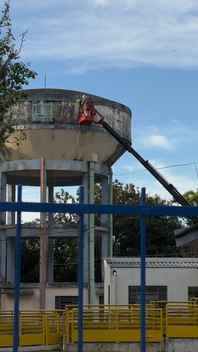 CORSAN/AEGEA deu início, nesta semana, aos serviços de pintura e revitalização