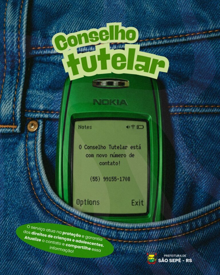 Conselho Tutelar de São Sepé tem novo número de contato